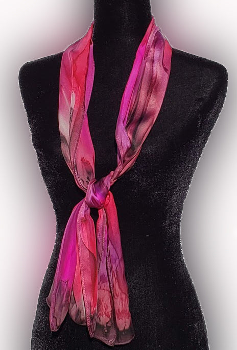 Percozzi Pink Ribbon Square Scarves 3PCS Breast Cancer Awareness  Silky-Feeling Scarves Pink Cancer Ribbon Pattern Silk Head Scarves  Lightweight Satin